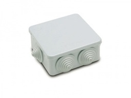 [PELEBOXJ0855] JUNCTION BOX surf, PVC, 80x80x40mm, IP55