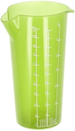 [PCOOCUPS2FGG] CUP, food-grade plastic, 250ml, graduated, green
