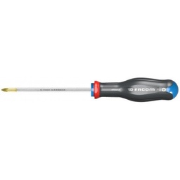 [PTOOSCREZH2DR] SCREWDRIVER Pozidriv, PZ2x125mm, round blade, ATD2X125