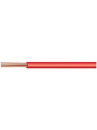 [PELECABW02RR] WIRE rigid, copper, 2.5mm², red, per metre