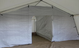 [CSHETENM27DP] (tent dispensary 27.5m²) PARTITION flexible, 200g/m²