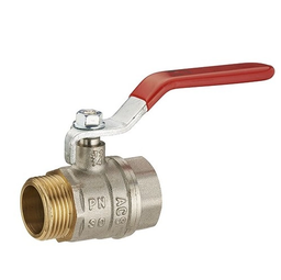 [CWATCBVABTHIX] BALL VALVE, brass, ½", FxM threaded