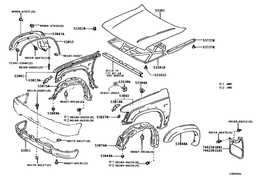 [YTOY53238-35010] RUBBER CUSHION HOOD LN146