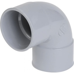 [CWATCVELS840F] ELBOW COUPLING 87°30 to glue, PVC, Ø 40mm, FxF