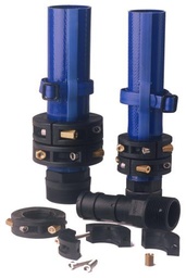 [CWATBOREFH4T] (Boreflow) HOSE delivery, 40mm + cable clamps, per metre