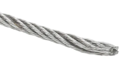 [CWATPUMA10A2C] (petite pompe) CABLE INOX, 2mm², résiste 250kg, metre