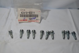 [YTOY42419-60011] SCREW lock nut, axle bearing , RR, HZJ78/79