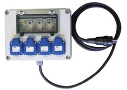 [PELECOMMTT2L4] STAGGERED START TIMER, 16A/30mA, 4 lines, adj. 1-30s