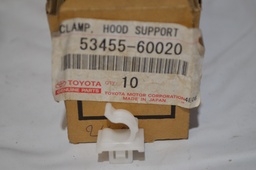 [YTOY53455-60020] CLAMP hood support rod, HZJ78/79 MK2