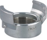 [CWATCSEMT2I0F] SYMMETRICAL HALF-COUPLING, 2", female threaded, w/o lock