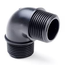 [CWATCVELT950M] ELBOW COUPLING 90° threaded, PVC, Ø 50mm, MxM