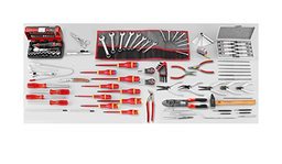 [PTOOSETSCH2] ELECTROMECHANIC TOOLS SET 122 pce, CM.EM41A