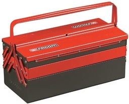 [PTOOSTORXM5L] TOOL BOX 5 tray, metal, 560x220x238mm, BT.13A