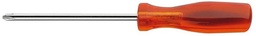 [PTOOSCRES507Y] SCREWDRIVER slotted, 5x75mm, round milled, isoryl, AP.1X75