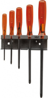 [PTOOSCREP05SY] SCREWDRIVERS 5 pcs, PH0-1-2-3-4, isoryl, AS.4