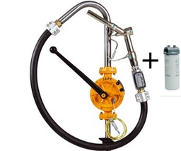 [TVEAPUMPFMW] PUMP by hand, for fuel + water filter + counter + nozzle