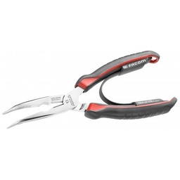 [PTOOPLIEN95A] NOSE PLIER 40° half-round, 195mm, 195A.20CPE