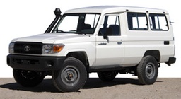 [TTOYLC78D11L] LANDCRUISER 4x4 (HZJ78) 11 sièges, diesel LHD tôlée