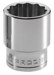 [PTOOSOCKO3021] SOCKET 12 point OGV, ½", 30mm, S.30