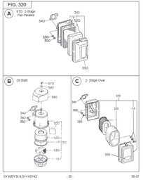 [YROB228-32801-07] (Robin DY 30/35/41) AIR FILTER