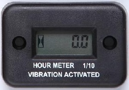 [PTOOMEASVHC] COMPTEUR HORAIRE à vibrations, avec pile bouton
