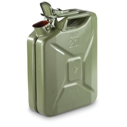 [TVEAJERR2MR] JERRYCAN, métallique, 20l, pour carburant