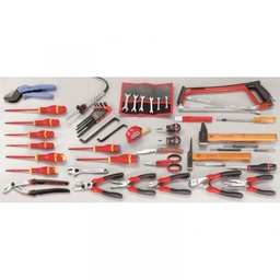 [PTOOSETSE59] ELECTRICITY TOOL SET metr, 59 pce, 2050.E15