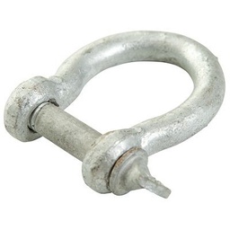 [PHDWHANGS08GQ] SHACKLE, galvanized steel, Ø 8mm, WLL 250kg, straight