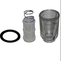 [YMER000091.0840] (1017A/U435) GLASS PREFILTER+STRAINER+SPRING+GASKET