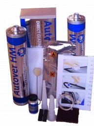 [TVECGLUE1WS] GLUE SET for windshield, 310ml + primer 10ml + wad