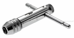 [PTOOTAPDTRL8] RATCHETING TAP WRENCH T-handle, max 8mm, 300mm, 830A.10L