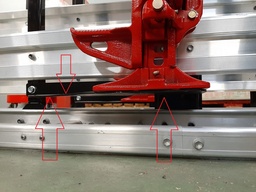 [TVEMFIXAJF8] (HZJ78) HIGH-LIFT JACK SUPPORT bottom part, for roof rack