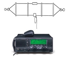 [KCOMKHFBPRA] KIT HF, EMET./RECEPT., station base (Icom IC-700PRO), DIPOLE