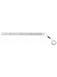 [PTOOMEASR03F] REGLET flexible, 2 faces, inox, 300mm, 803.300MSLS