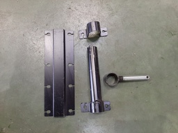 [TVEMWHEE2S9] (HZJ79) SUPPORT 2e roue de secours, jeu 4 pcs