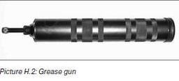 [CSEMCONTZA83] (MUST2 lift.syst.) GREASE GUN (HETEK) lever operated