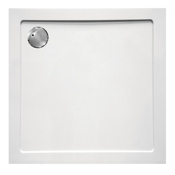 [CWATPLUMUB9E] SHOWER BASE, 900x900mm, easy access, square, 1 outlet, comp.