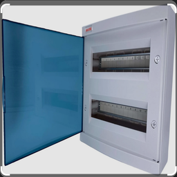 [CSEMCONTC032] (Containex) COFFRET ELECTRIQUE 2 rangees 24 modules