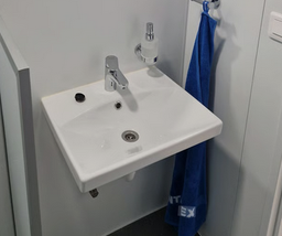 [CSEMCONTC008] (Containex) LAVABO BLANC EN CERAMIQUE, 500x410mm