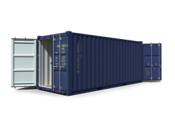 [CSEMCONTD20FI] CONTAINER, 20 ft, 29m³, insulated + 2xAC + lights, 2 doors