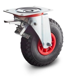 [PHDWWHEES6BH5] WHEEL swivel, tyre, brake, Ø260mm, max. cap. 150kg