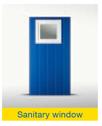 [CSEMCONTC042] (Containex) SANITARY WINDOW with frame 780x650mm