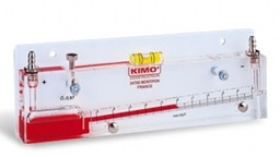 [PTOOMEASM25M] MANOMETRE colonne liq. inclinée (KIMO TX25) 2.5-0-2.5 mm CE