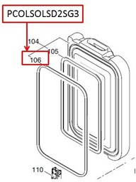 [PCOLSOLSD2SG3] (BMedical TCW2000SDD) JOINT EXT. PORTE CONGEL (294.5104.06)