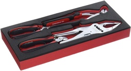 [PTOOPLIE04PMC] PLIERS SET 4 pcs, for mechanics, MODM.CPEA1