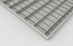 [CBUIFLOOG12] GRILLE INDUS., charge s. 1150mm, 1000x25mm, galv. antidérap.