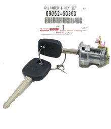 [YTOY69052-60360] CYLINDER AND SET KEY door, left, HZJ7#