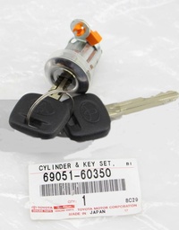 [YTOY69051-60350] CYLINDER AND SET KEY door, right, HZJ7# after2009