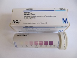 [CWATTESTNI41] NITRITE TEST (Merck 1.10007.0001) 0.6-24 mg/l NO2-N, 100 pcs