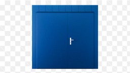 [CSEMCONTC131] (Containex) DOUBLE DOOR PANEL 2x2m, white, outward